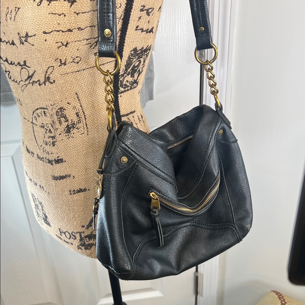 Black Leather the Sak collection Shoulder Bag